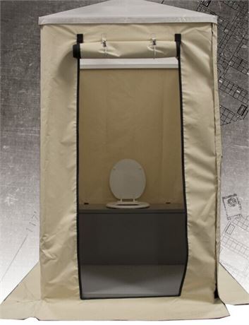Western Shelter Systems Single Stall Relief Station Portable Toilet