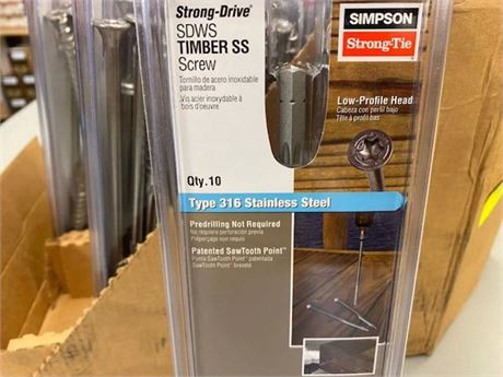 Simpson Stainless Steel Construction Screws