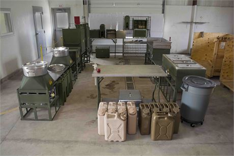 U.S. Military Surplus Modular Field Kitchen